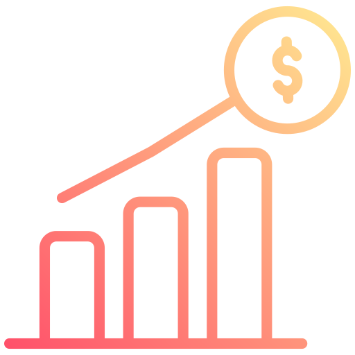 Money flow Generic gradient outline icon