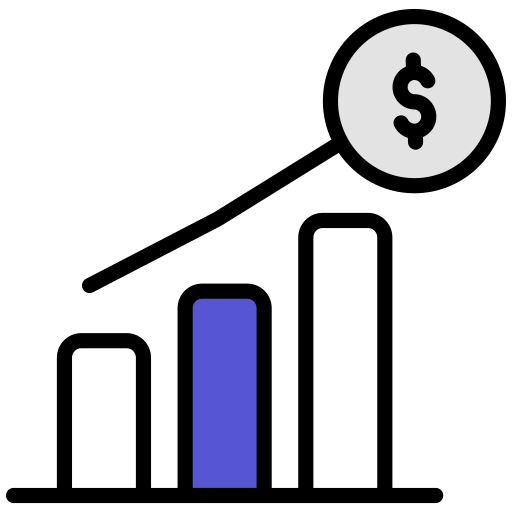 お金の流れ Generic color lineal-color icon