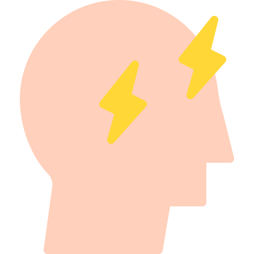 ból głowy Generic color fill ikona