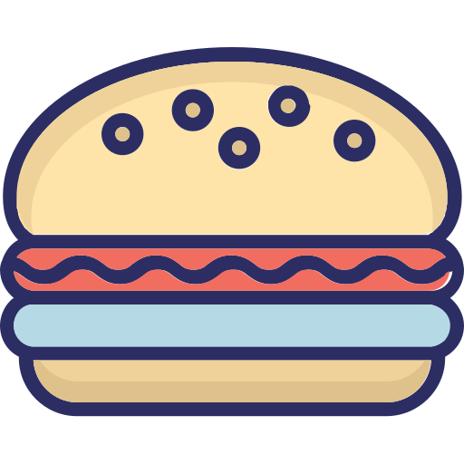 hambúrguer Generic color lineal-color Ícone