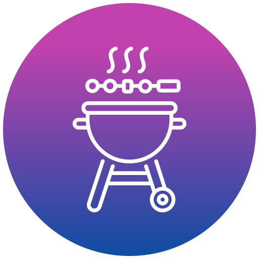 barbecue Generic gradient fill icona