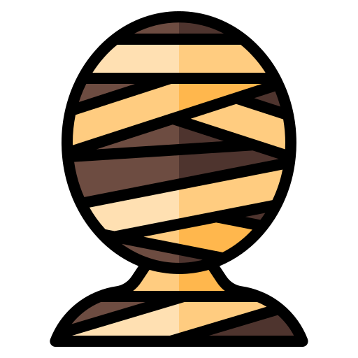 momia Generic color lineal-color icono
