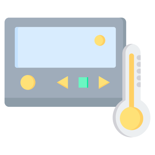 controllo della temperatura Generic color fill icona
