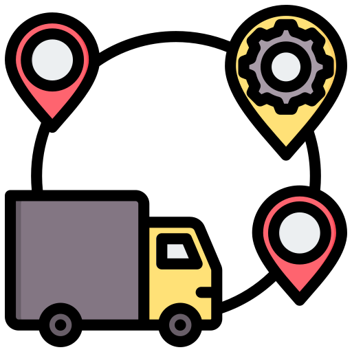 Delivery logistics Generic color lineal-color icon