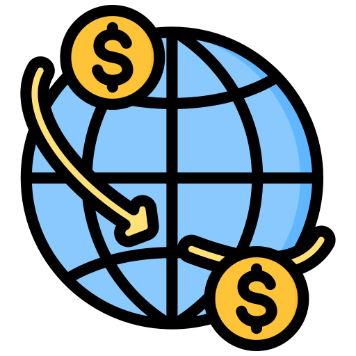 Международная торговля Generic color lineal-color иконка