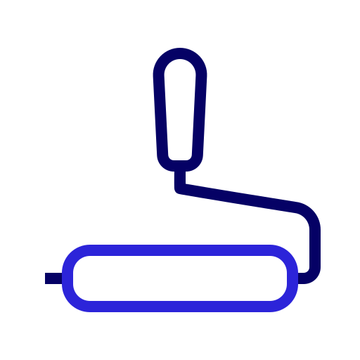 Roller Generic color outline icon