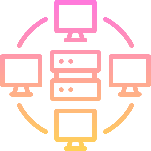 감시 장치 Generic gradient outline icon