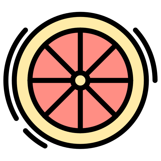 오렌지 과일 Generic color lineal-color icon
