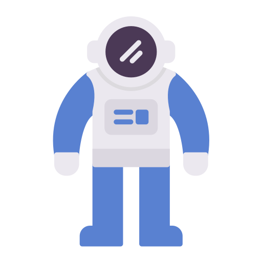astronaut Generic color fill icoon