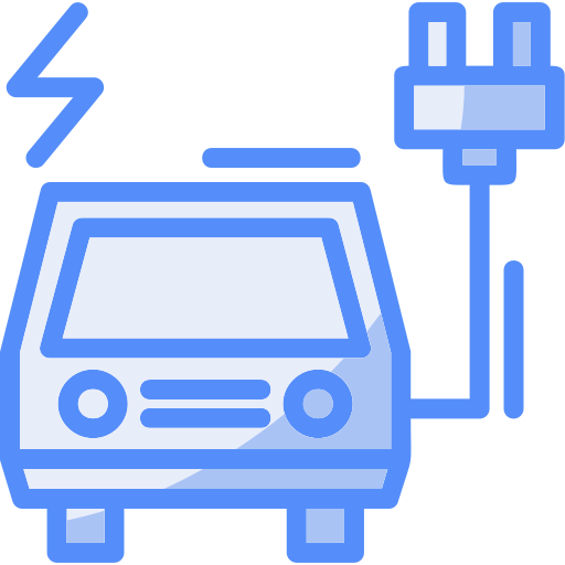 Зарядное устройство для электромобиля Generic color lineal-color иконка