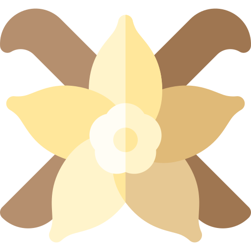 Vanilla bean Basic Rounded Flat icon