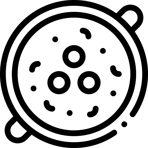 barreado Detailed Rounded Lineal Icône