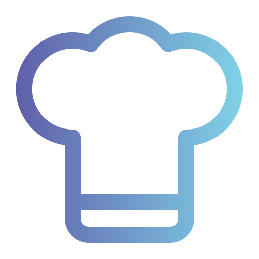 kapelusz szefa kuchni Generic gradient outline ikona