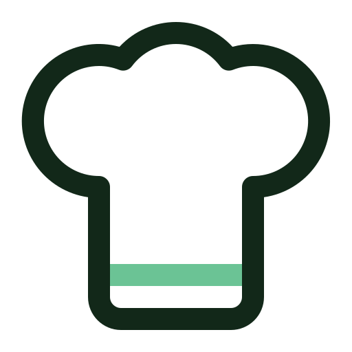 sombrero de cocinero Generic color outline icono