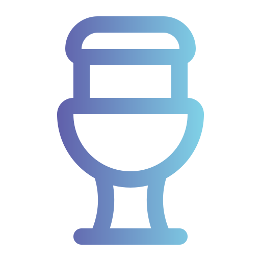 toilet Generic gradient outline icoon