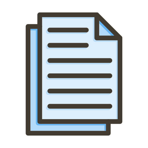 documenten Generic color lineal-color icoon
