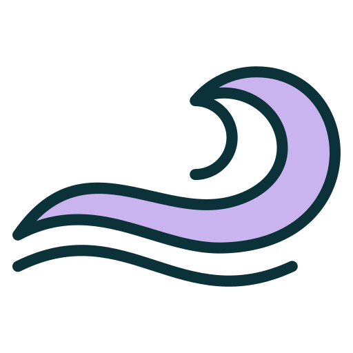 Wave Generic color lineal-color icon