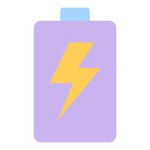 Заряд батареи Generic color fill иконка