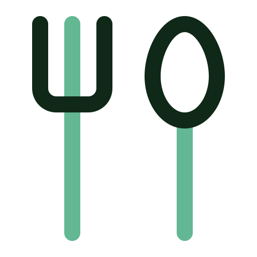 fourchette Generic color outline Icône