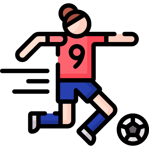 fußball dribbelt Special Lineal color icon