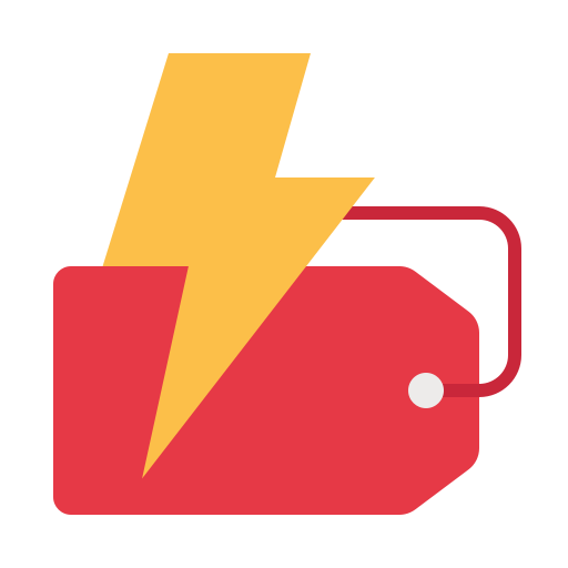 flash-uitverkoop Generic color fill icoon