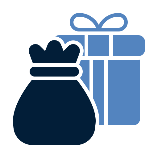 Holiday gift Generic color fill icon