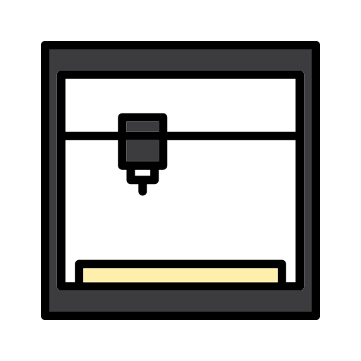 3dプリンタ Generic color lineal-color icon