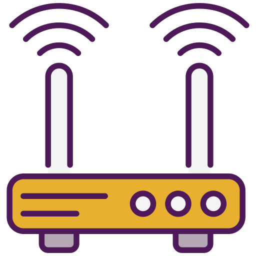 router Generic color lineal-color icon