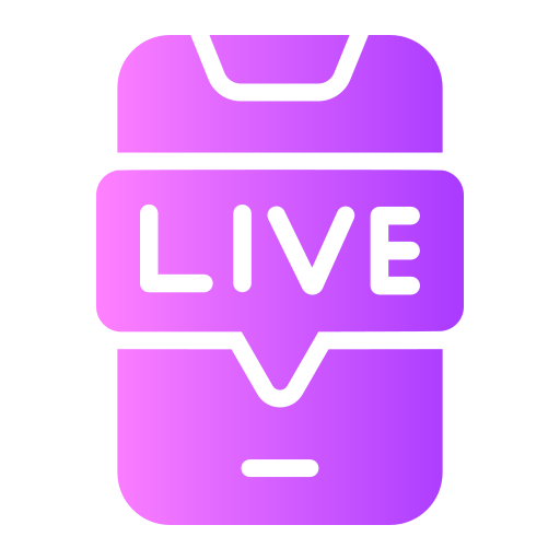 Live Generic gradient fill icon