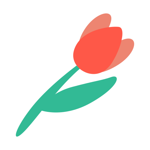 tulipano Generic color fill icona