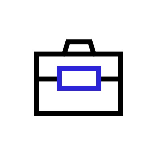 서류가방 Generic color outline icon