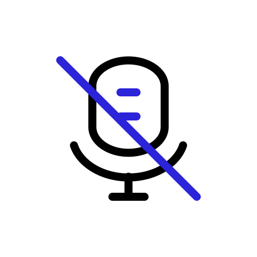 Mute Generic color outline icon