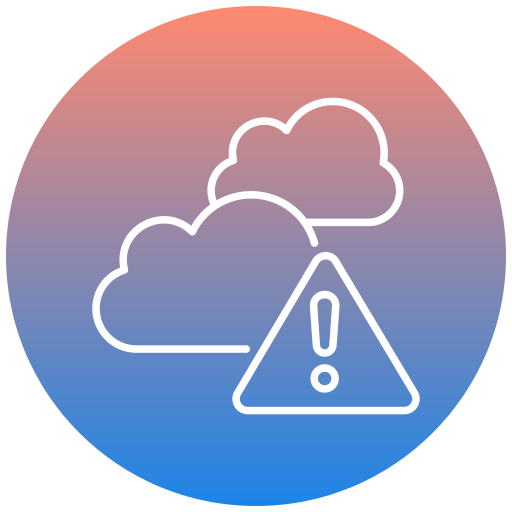 Air pollution Generic gradient fill icon