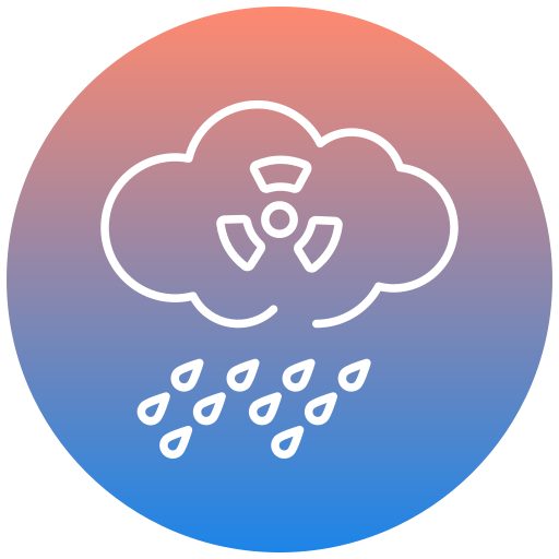酸性雨 Generic gradient fill icon