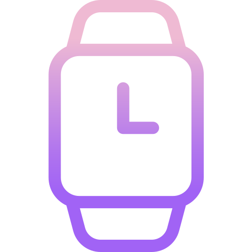 zegarek na rękę Icongeek26 Outline Gradient ikona