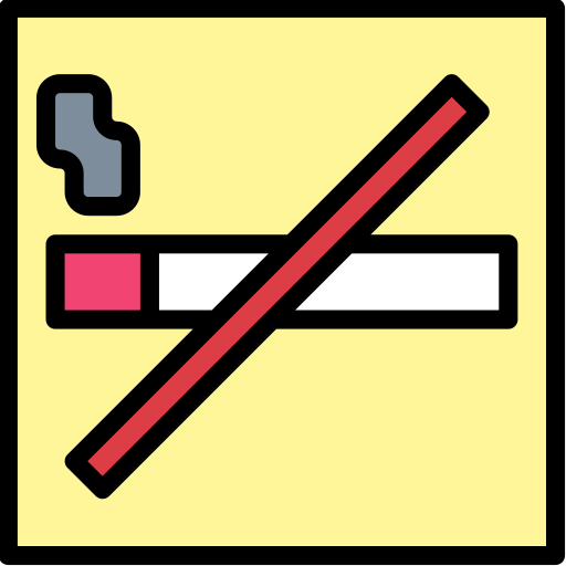 no fumar Smalllikeart Lineal Color icono