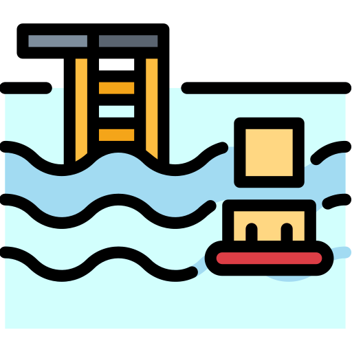 Плавательный бассейн Smalllikeart Lineal Color иконка