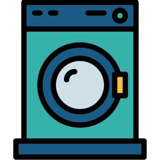 máquina de lavar Smalllikeart Lineal Color Ícone