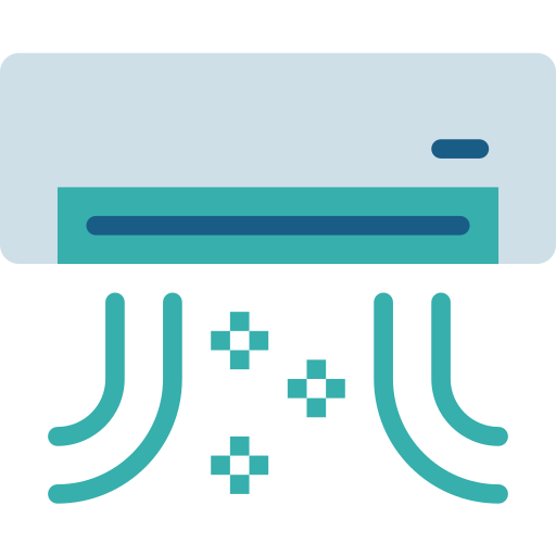Air conditioner Smalllikeart Flat icon
