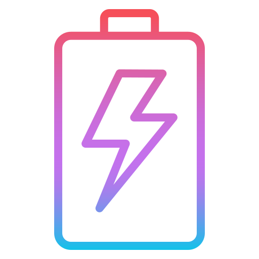 Battery status Generic gradient outline icon