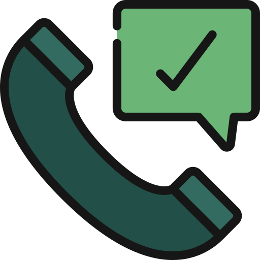 Phone call Juicy Fish Lineal color icon