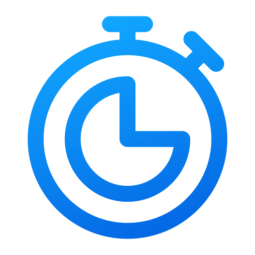 tiempo Generic gradient outline icono