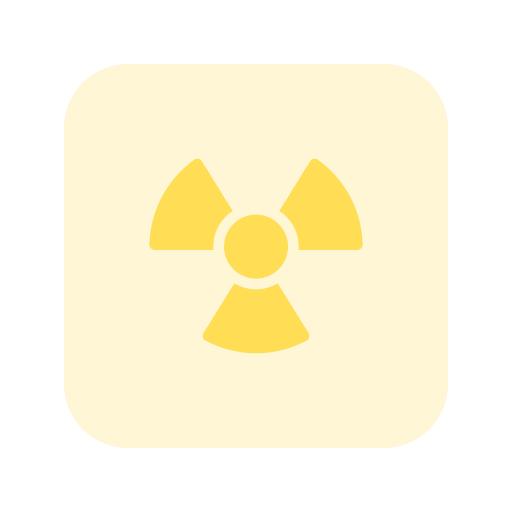 radiazione Generic color fill icona