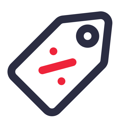 etikett Generic color outline icon