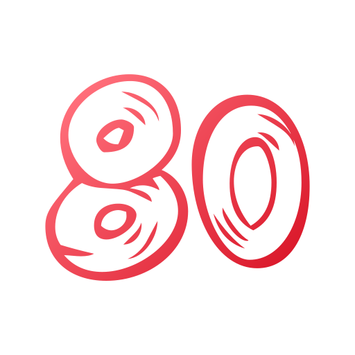 80 Generic gradient outline icona