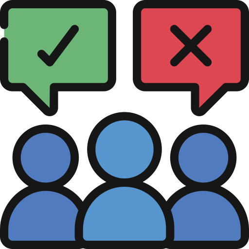 Decision making Juicy Fish Lineal color icon
