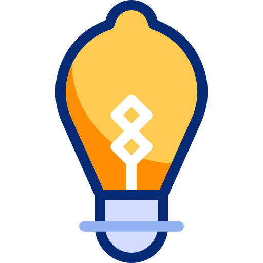 Light bulb Basic Accent Lineal Color icon