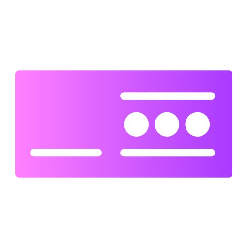 デジタル Generic gradient fill icon