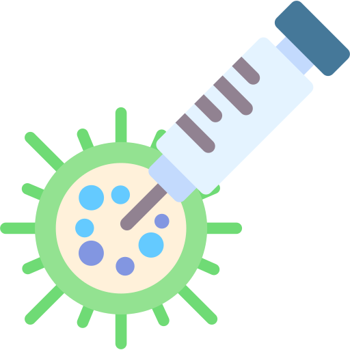 vaccinatie Generic color fill icoon