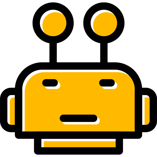 Robot face Generic color lineal-color icon